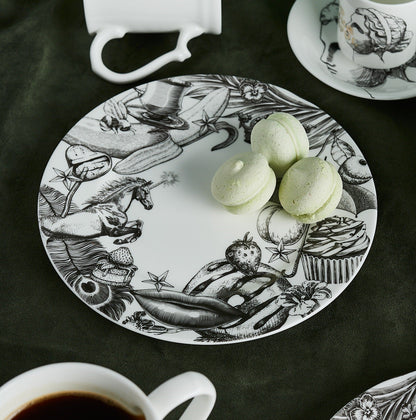 Cheeky Mare Fine Bone China Signature Side Plate - Cheeky Mare