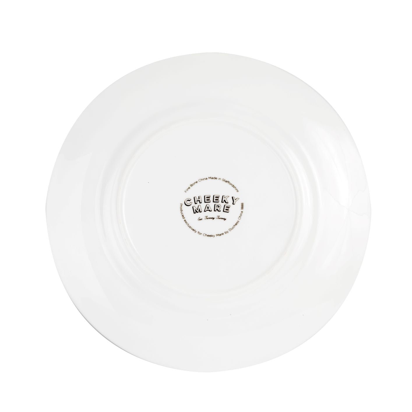 Cheeky Mare Fine Bone China Signature Side Plate - Cheeky Mare