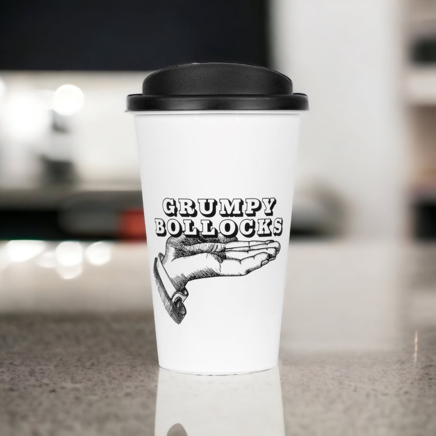 Grumpy Bo***cks Reusable Travel Cup - Cheeky Mare