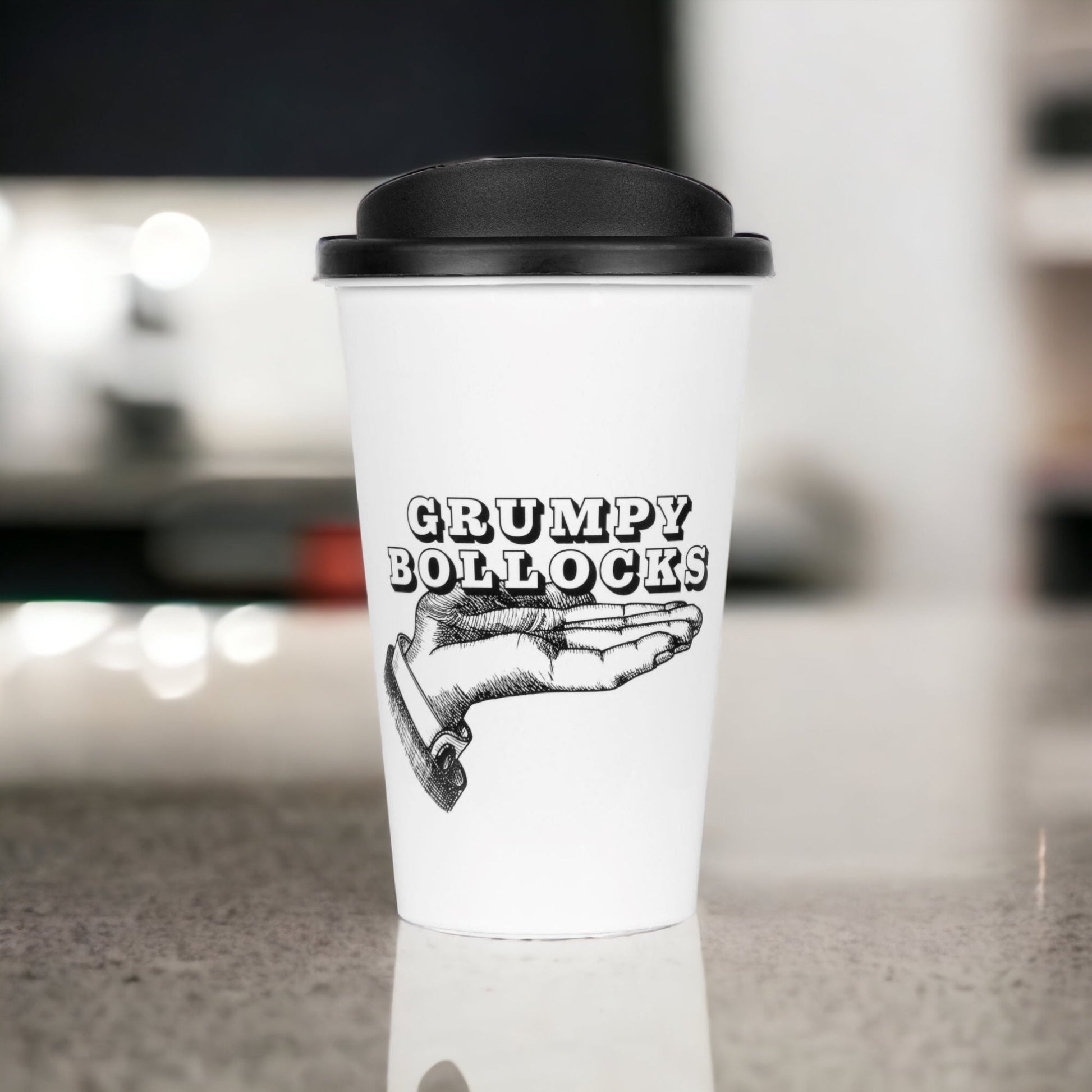 Grumpy Bo***cks Reusable Travel Cup - Cheeky Mare