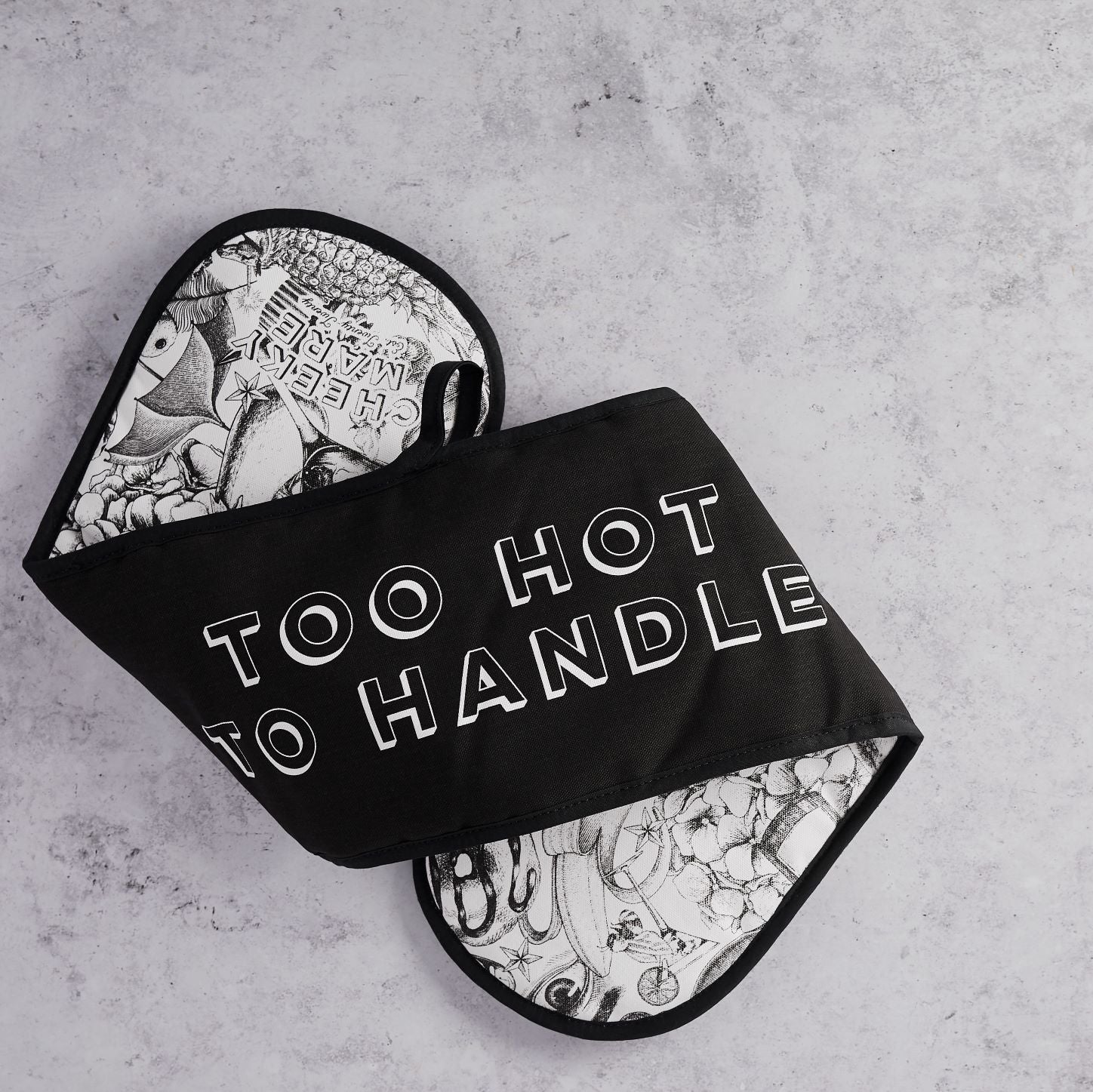 Too Hot To Handle Oven Gloves - Cheeky Mare
