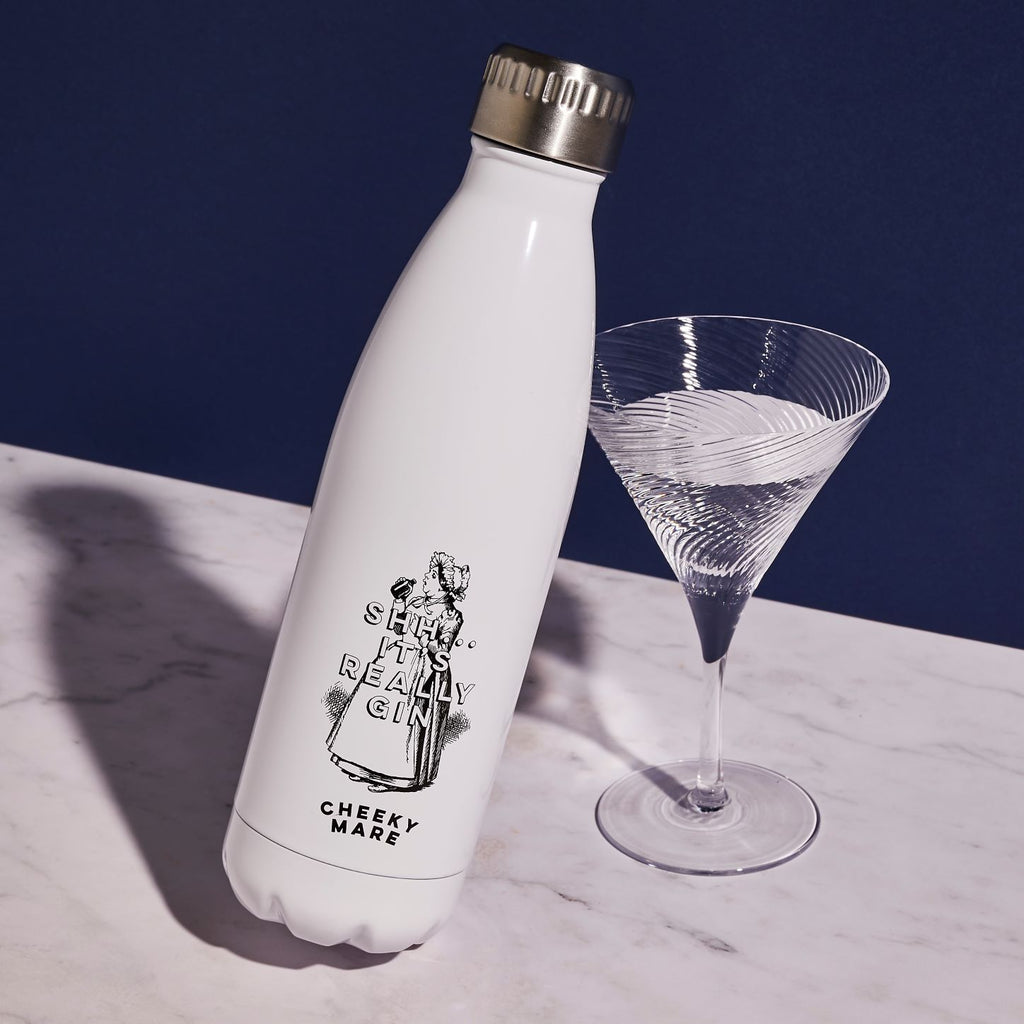 Ssh its really Gin Insulated Water Bottle - Cheeky Mare